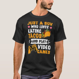 Camiseta Apenas um garoto jogando taco jogador Taco Viva Mé
