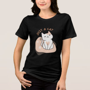 Camiseta Apenas Um Gato Amante de Gato Fofo