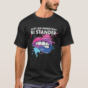 Camiseta Apenas Um Inocente Bi Stander Orgulho Bissexual Bi