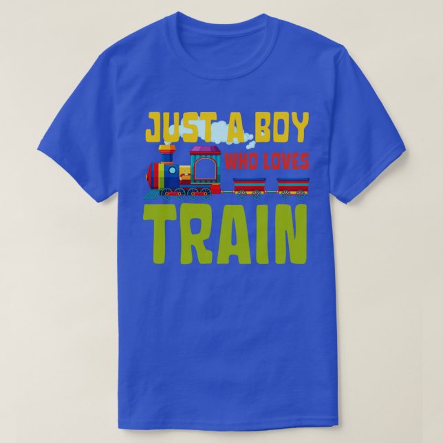 Camiseta Apenas Um Menino Que Adora Treinar 1 (Frente do Design)