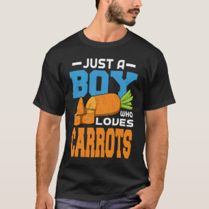 Camiseta Apenas Um Menino Que Ama Carrots