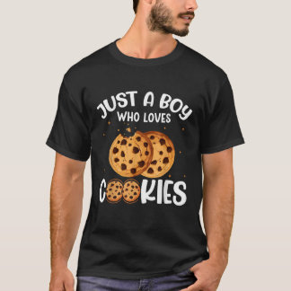 Camiseta Apenas Um Menino Que Ama Cookies