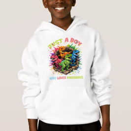 Camiseta Apenas um menino que ama dinossauros