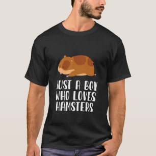 Camiseta Apenas Um Menino Que Ama Hamsters