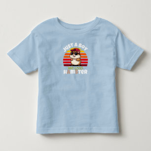Camiseta Apenas um menino que ama hamsters