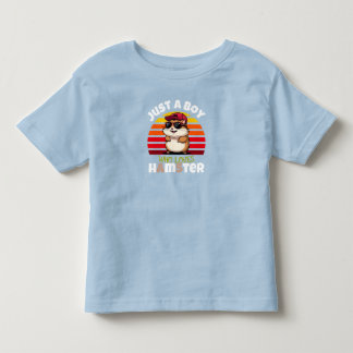 Camiseta Apenas um menino que ama hamsters