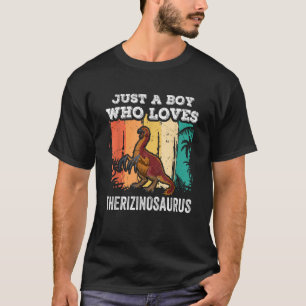 Camiseta Apenas Um Menino Que Ama O Amor Do Dinossauro Do T