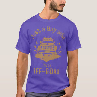 Camiseta Apenas um Menino que ama o Off Road 1