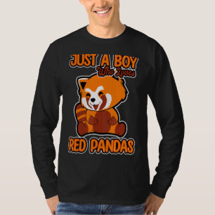 Camiseta Apenas Um Menino Que Ama Os Panteras Vermelhos Cit