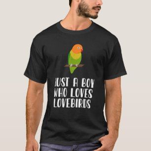 Camiseta Apenas Um Menino Que Ama Os Pássaros