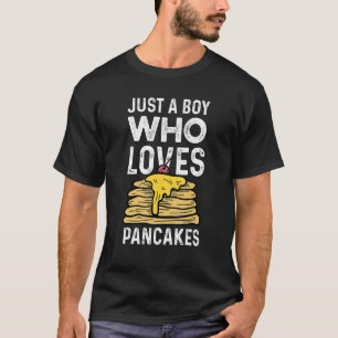 Camiseta Apenas Um Menino Que Ama Pancakes