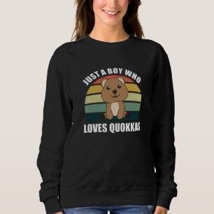 Camiseta Apenas um menino que ama Quokkas - doce Quokka