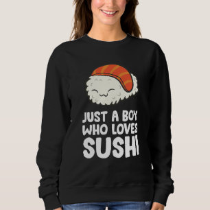 Camiseta Apenas Um Menino Que Ama Sushi