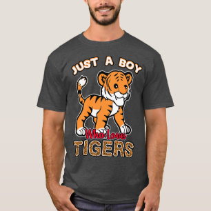 Camiseta Apenas Um Menino Que Ama Tigres