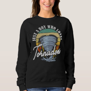 Camiseta Apenas Um Menino Que Ama Tornadoes Tornado 2
