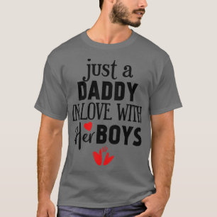 Camiseta Apenas um pai apaixonado por seus meninos