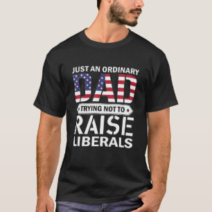 Camiseta Apenas Um Pai Comum Tentando Não Levantar O S Libe