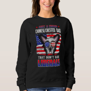 Camiseta Apenas um Pai de Cachorro Pinto Chinês Orgulhoso M