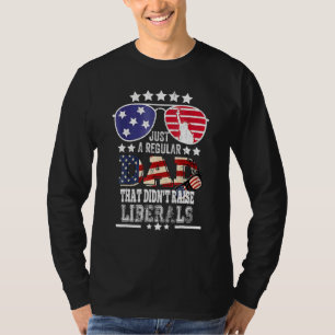 Camiseta Apenas Um Pai Orgulhoso Que Não Levantou Os Libera