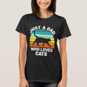 Camiseta Apenas um Pai que ama o menu do proprietário do ga