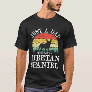 Camiseta Apenas Um Pai Que Ama O Pai De Cachorro De Espanho