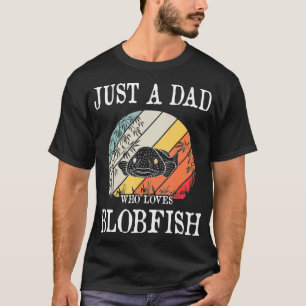 Camiseta Apenas um PAI Que Ama Peixe-Gota