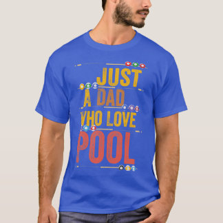 Camiseta Apenas Um Pai Que Ama Um Pai Engraçado Piscina