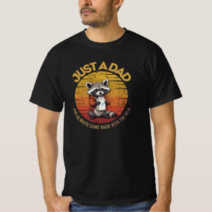 Camiseta Apenas Um Pai Que Sempre Voltou Com O Leite - Ra