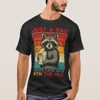 Camiseta Apenas Um Pai Que Sempre Voltou Para O Dia de os p