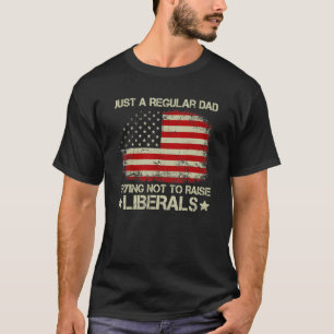 Camiseta Apenas Um Pai Regular De Pai Americano Melhor Pai 