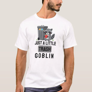 Camiseta Apenas um pequeno Goblin de lixo
