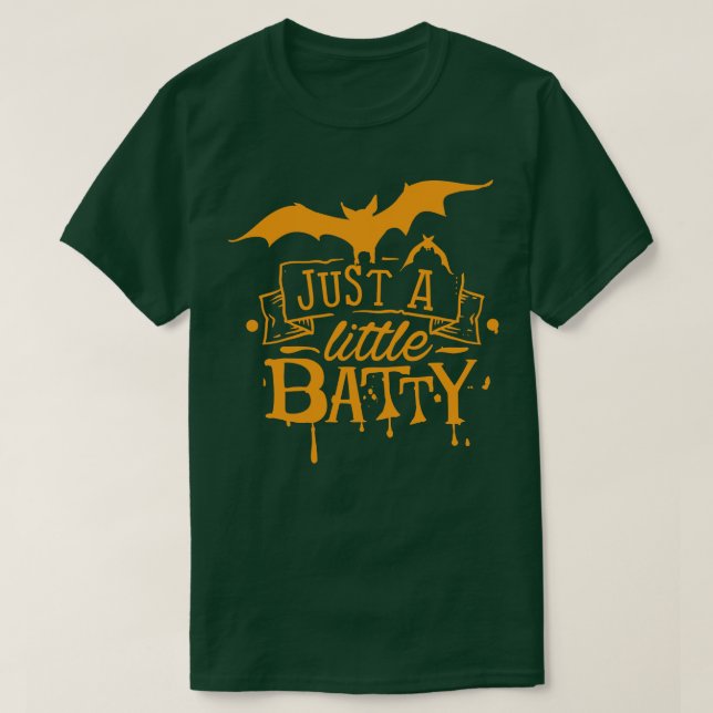 Camiseta Apenas um pequeno Halloween de Batata (Frente do Design)
