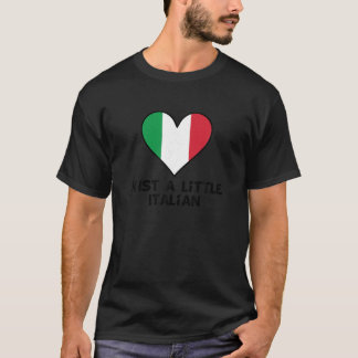 Camiseta Apenas Um Pouco De Bandeira Italiana Engraçado Itá