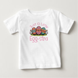 Camiseta Apenas Um Pouco Eggstra, Crianças de Páscoa