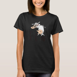 Camiseta Apenas Um Pouco Moo Dy Animal Fofo Vaca