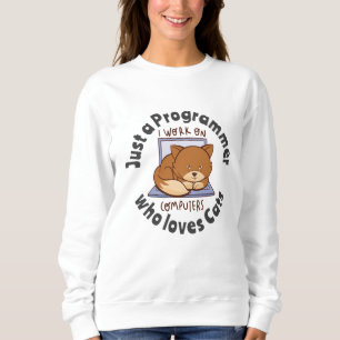 Camiseta Apenas um programador que ama gatos