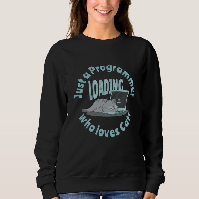 Camiseta Apenas um programador que ama gatos (Frente)