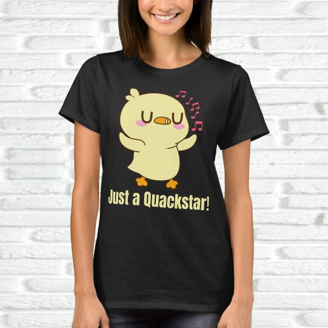Camiseta Apenas um Quackstar! (Criador carregado)