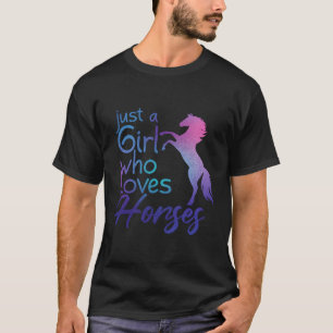 Camiseta Apenas Um Que Adora Cavalos