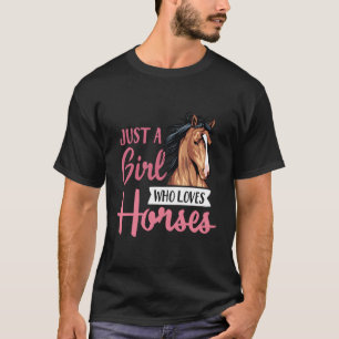 Camiseta Apenas Um Que Adora Cavalos Cavalos Cavalos Que An