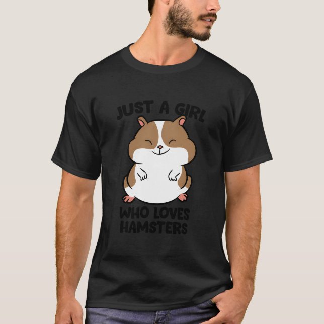 Camiseta Apenas Um Que Ama Hamsters (Frente)