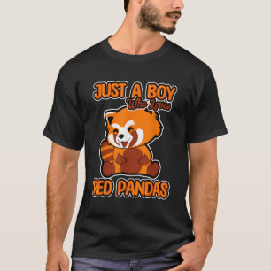 Camiseta Apenas Um Que Ama Os Panteras Vermelhos Cita Panda