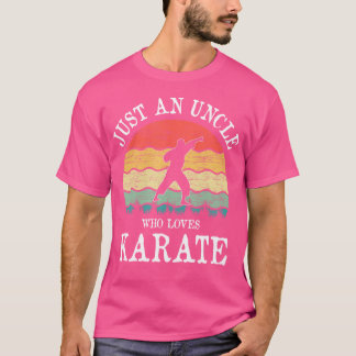 Camiseta Apenas Um Tio Que Ama Karate