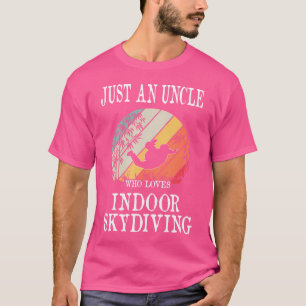 Camiseta Apenas Um Tio Que Ama O Skydiving Interior