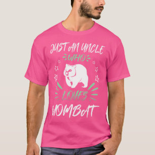 Camiseta Apenas Um Tio Que Ama O Wombat