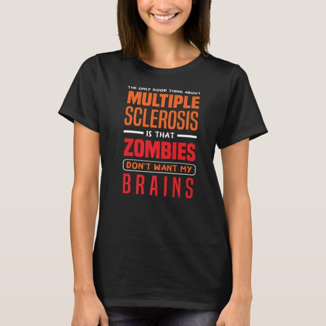 Camiseta Apenas Uma Coisa Boa Sobre Múltiplos Zombies Escel (Frente)