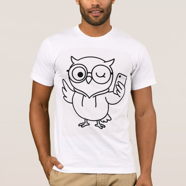 Camiseta Apenas uma coisinha de Na moda, fofa, (Frente)