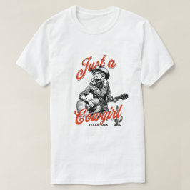 Camiseta Apenas uma Cowgirl