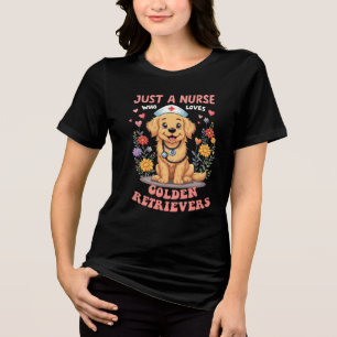 CAMISETA APENAS UMA ENFERMEIRA QUE ADORA RECUPERAÇÃO DE OUR