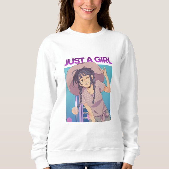 Camiseta Apenas uma garota (Frente)